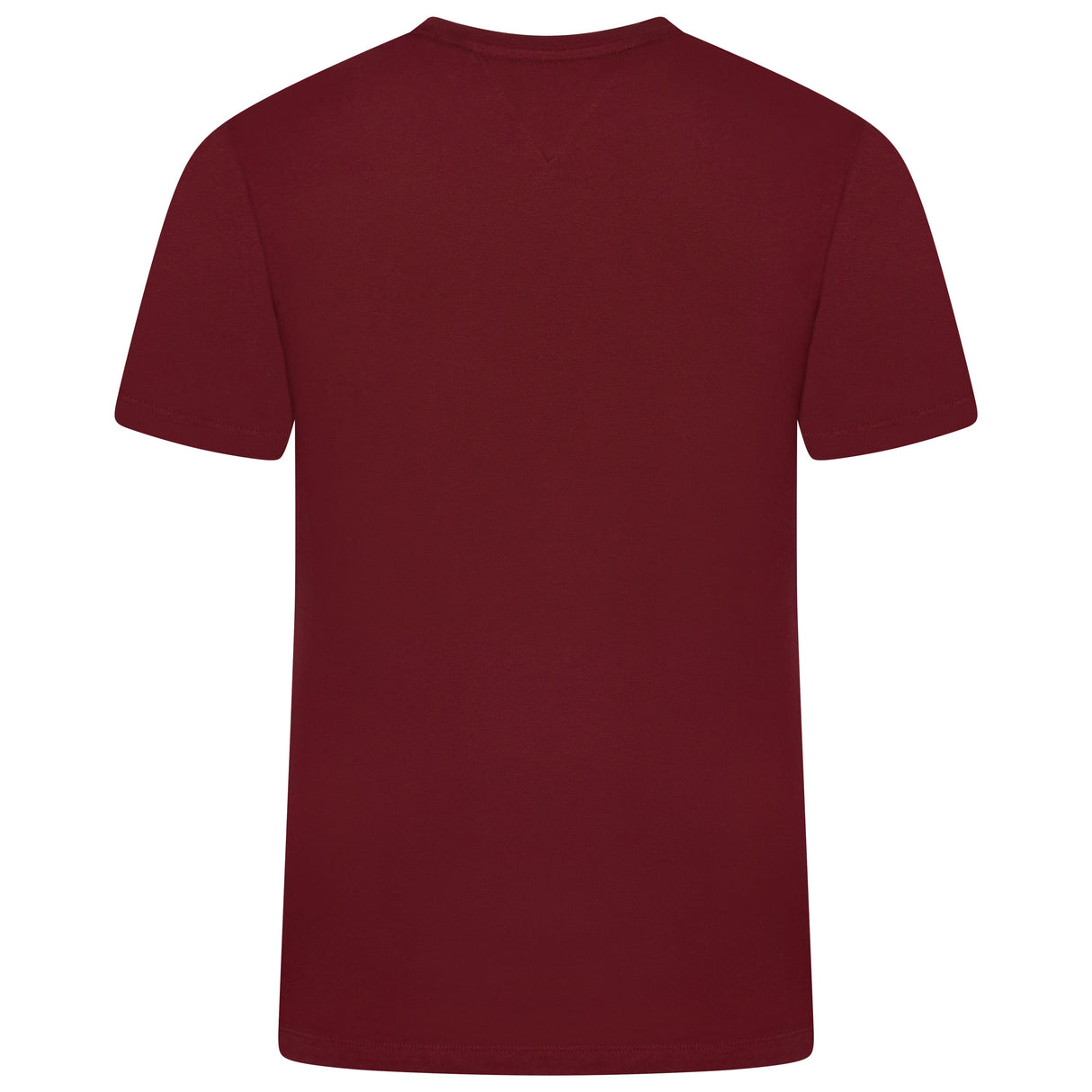 Tommy Hilfiger Flag Embroidery Fitted Crew Neck T-Shirt