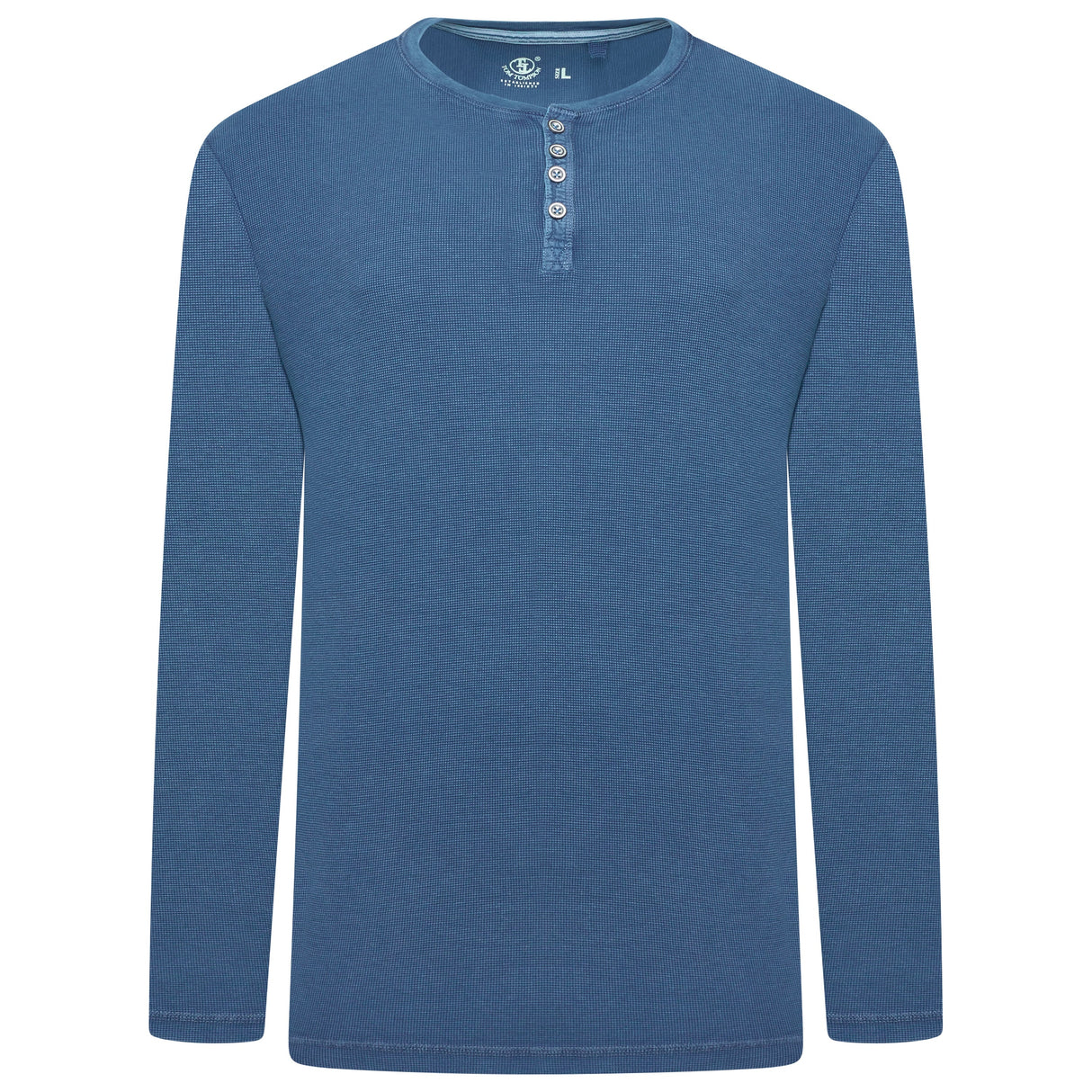 Tom Tompson Thermal Waffle Knit Henley T-Shirt