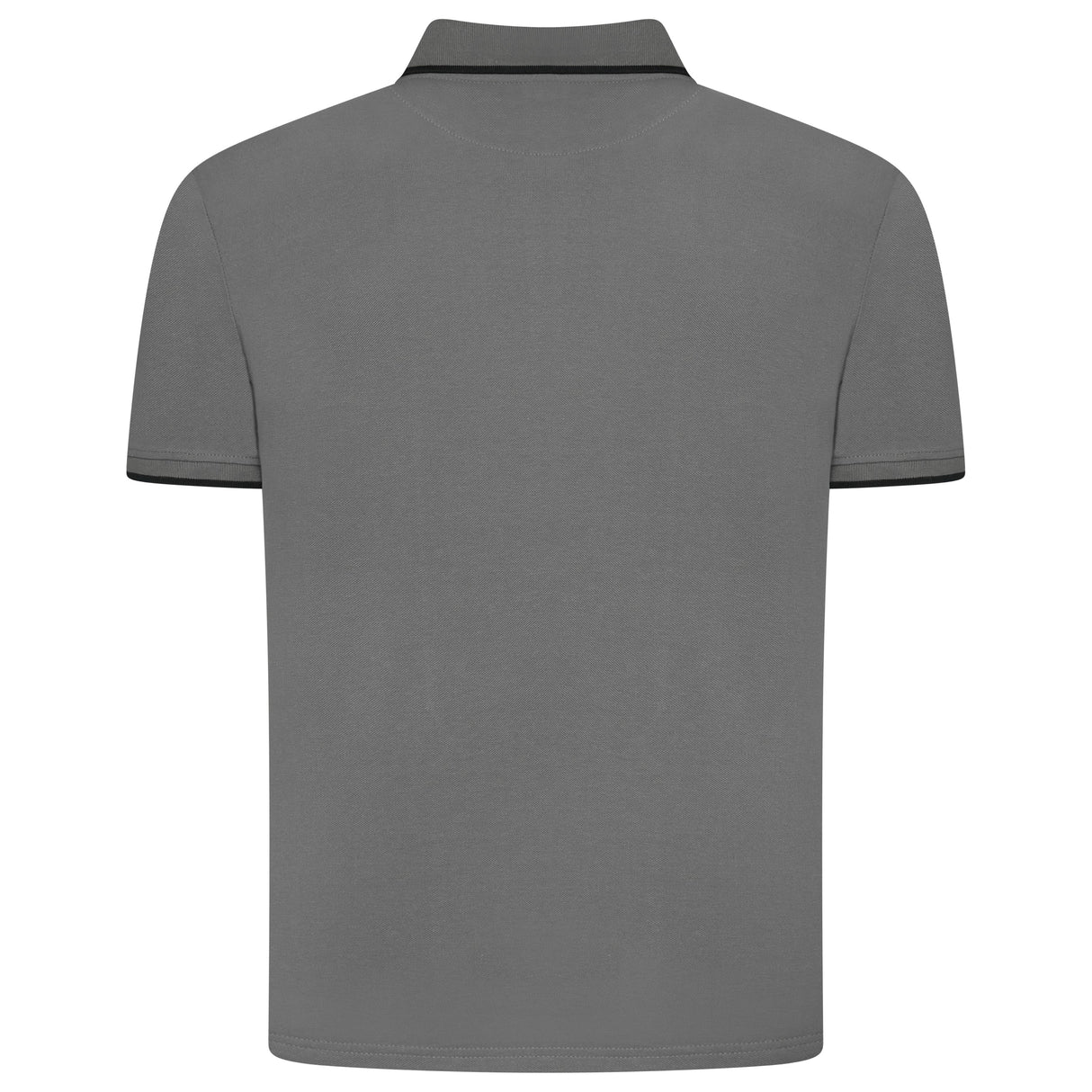 Evryone Contrast Tipped Polo Shirt