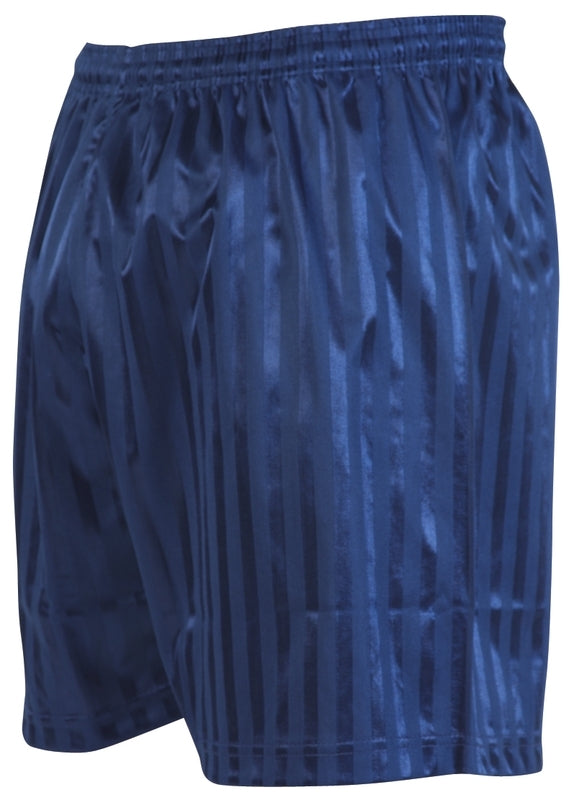 Precision Striped Continental Football Shorts Junior - Navy Blue 26"-28" (M/L)