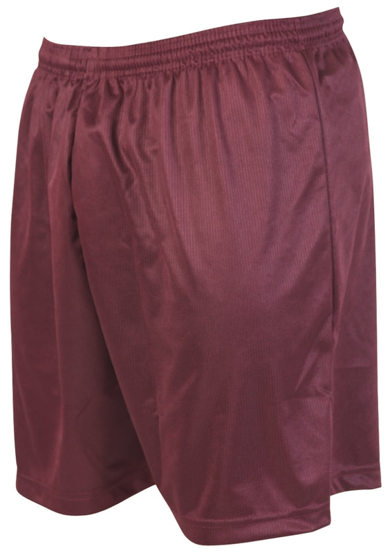 Precision Micro-stripe Football Shorts Adult - Maroon 34"-36" (M)