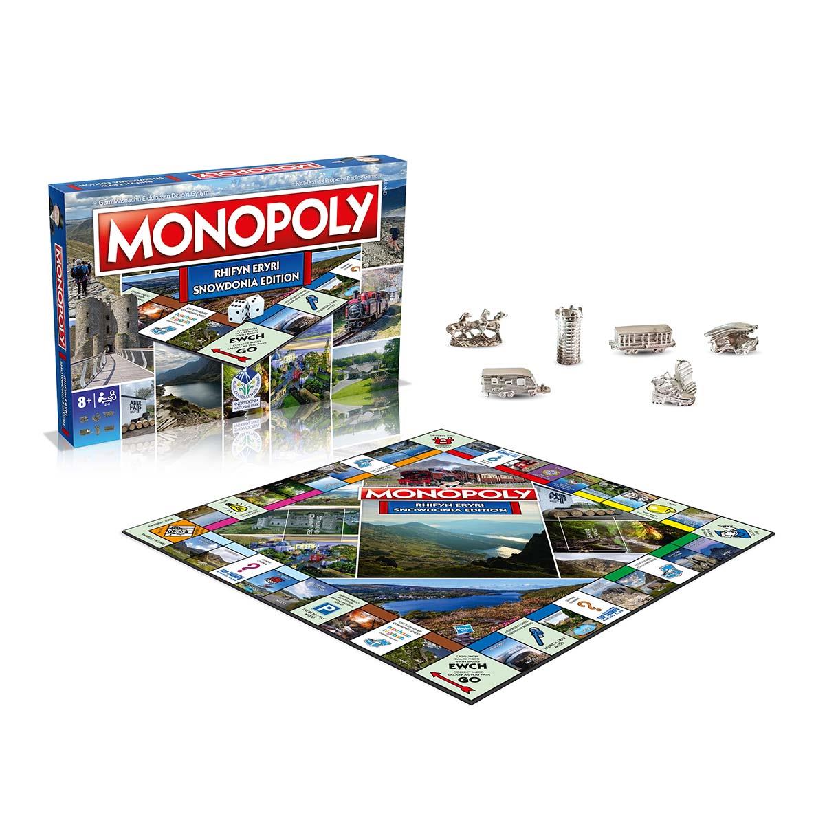 Winning Moves Monopoly Snowdonia Board Game
