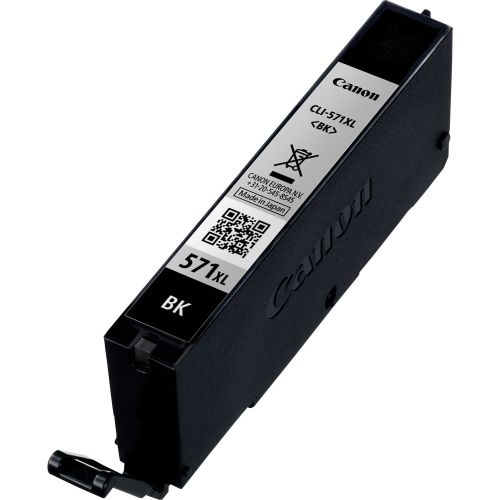 Canon CLI-571XLBK High Capacity Black Ink Cartridge 11ml