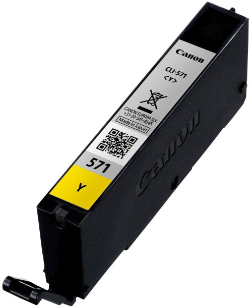 Canon CLI-571Y Standard Capacity Yellow Ink Cartridge 7ml