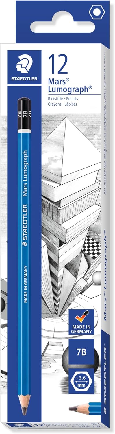 Staedtler Mars Lumograph Pencil 7B (12pk)
