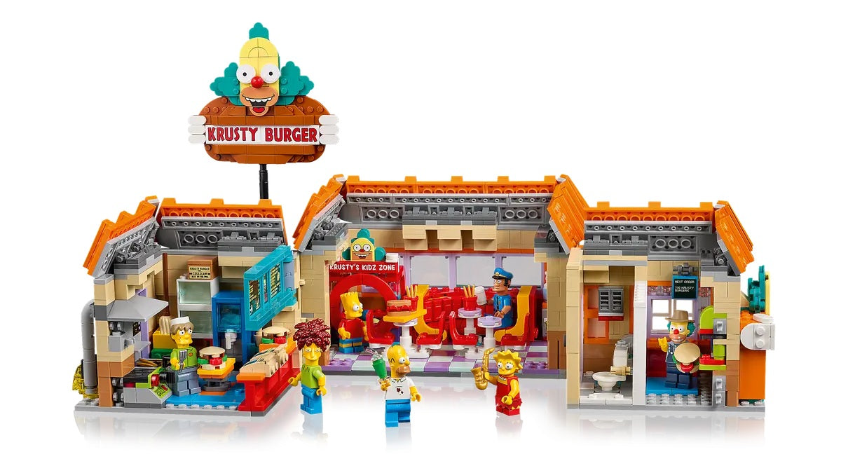LEGO Icons The Simpsons Krusty Burger