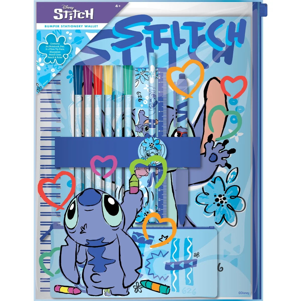 Disney Stitch Bumper Stationery Wallet