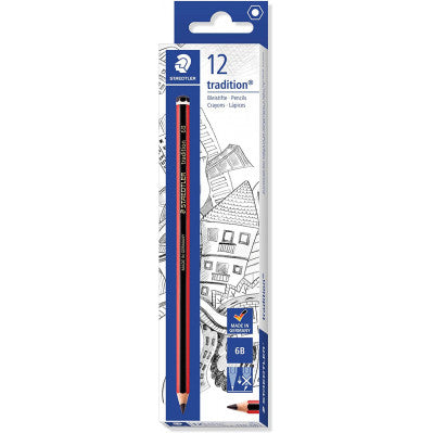 Staedtler Tradition 110 Graphite Pencil 6B (12pk)