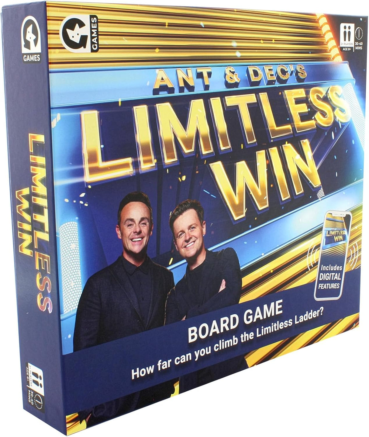 GingerFox Ant & Dec's Limitless Win Board Game