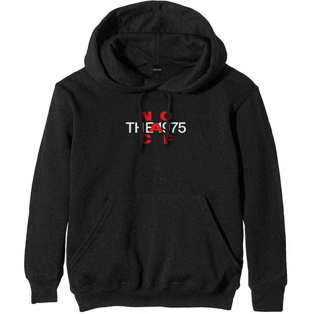 The 1975 Unisex Pullover Hoodie NOACF Black (M)