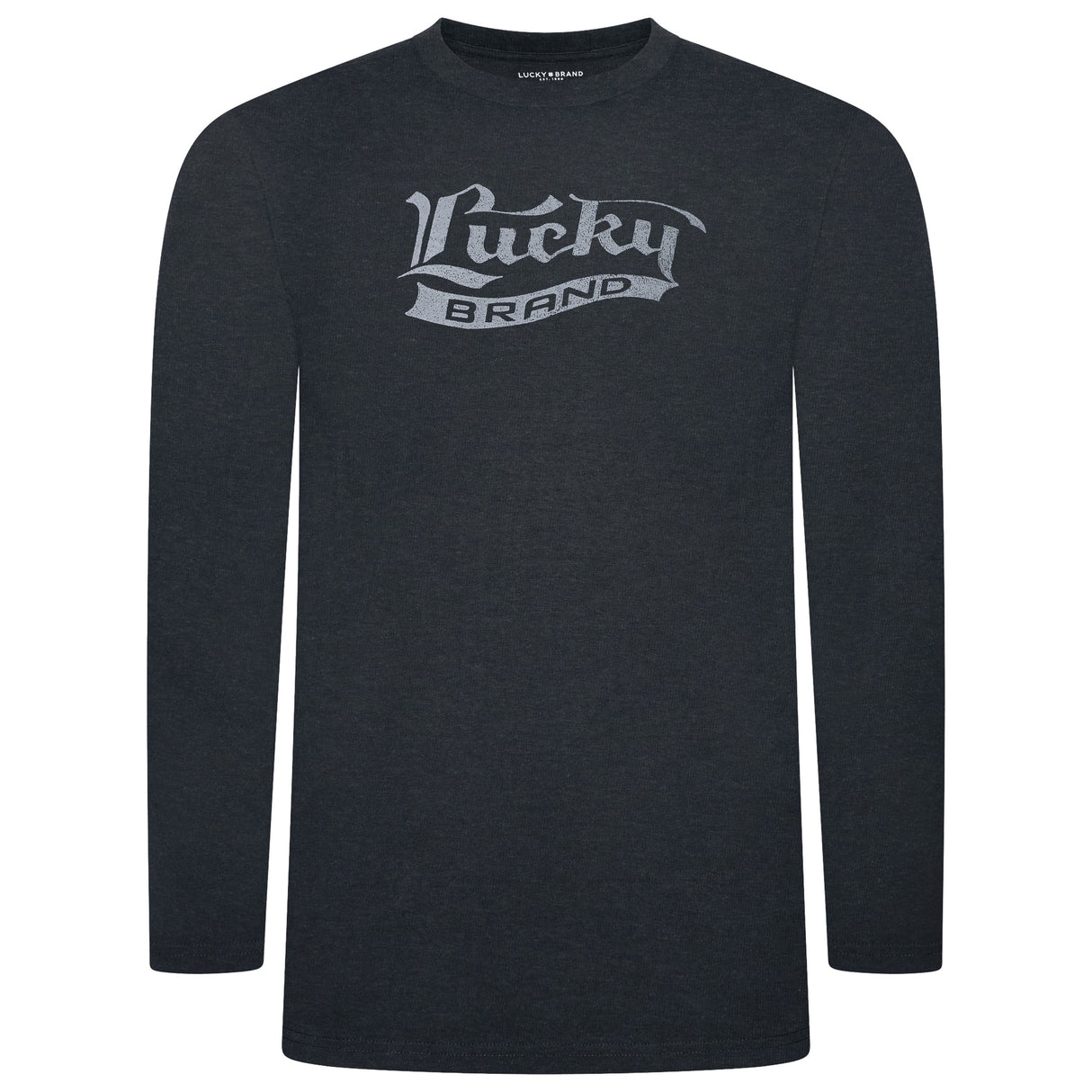 Lucky Brand Crew Neck & Closed Hem Flannel Pant Pyjama Set