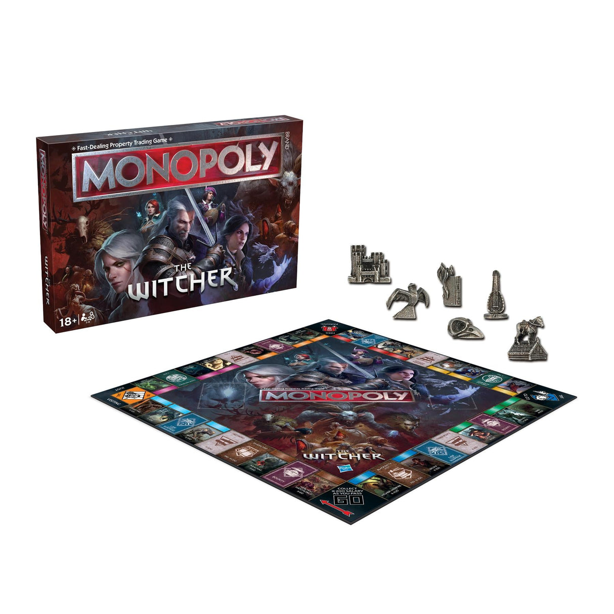 Winning Moves Monopoly The Witcher Board Game