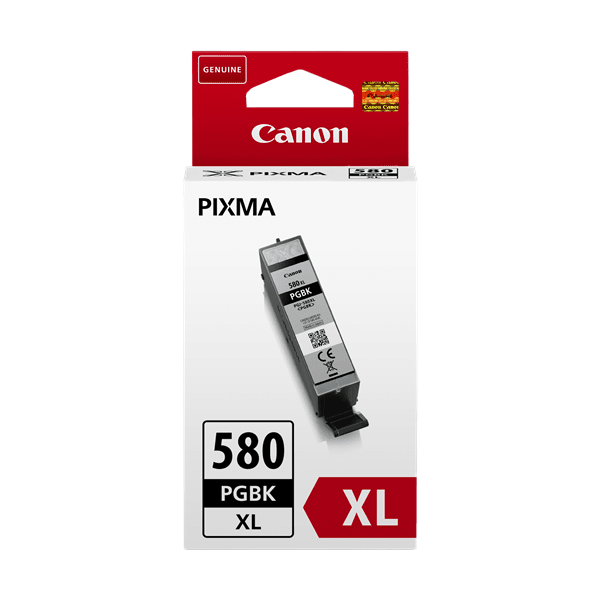 Canon PGI-580PGBKXL Black High Yield Ink Cartridge 19ml