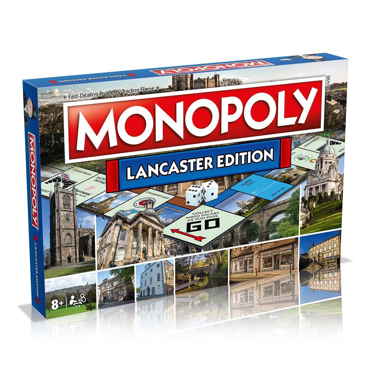 Winning Moves Monopoly Lancaster Board Game