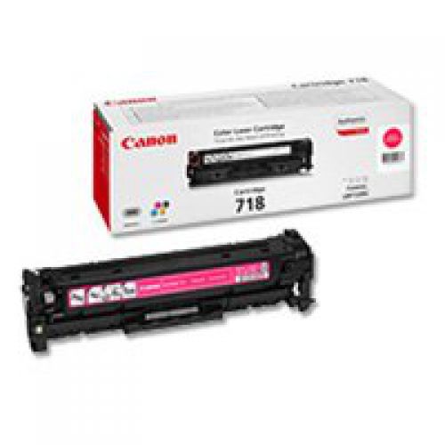 Canon 718M Standard Capacity Magenta Toner Cartridge