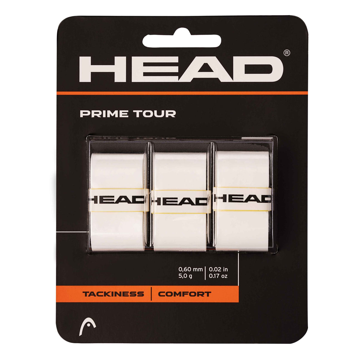Head Prime Tour Overgrip White (3pk)