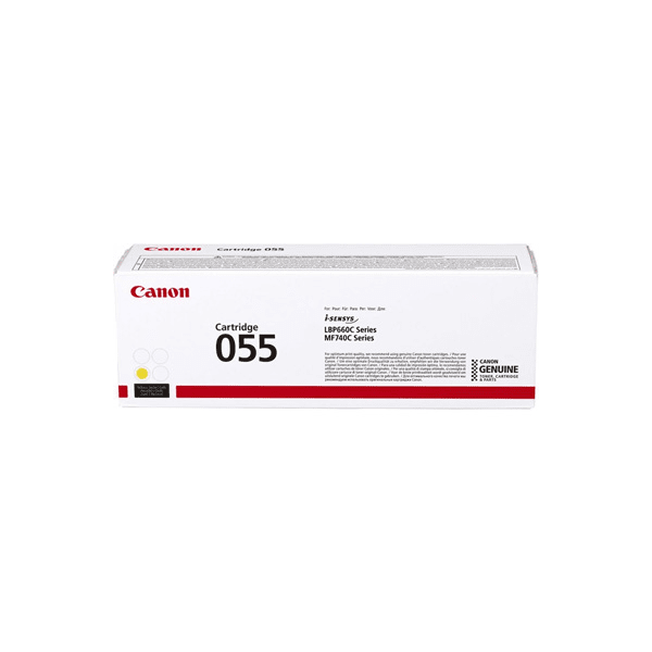 Canon 055 Yellow Standard Capacity Toner Cartridge