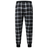 Lucky Brand Crew Neck & Closed Hem Flannel Pant Pyjama Set