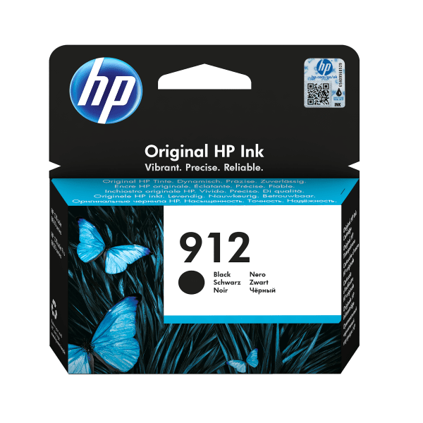HP 912 Black Standard Capacity Ink Cartridge 8ml for HP OfficeJet Pro 8010/8020