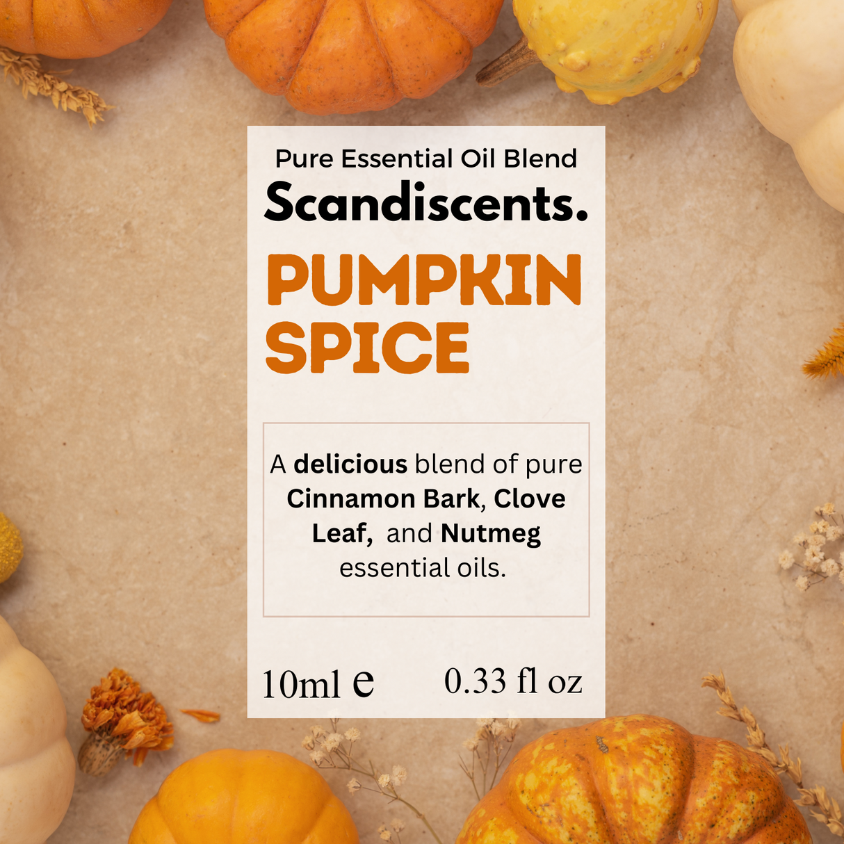 Scandiscents Essential Oil 10ml - Pumpkin Spice