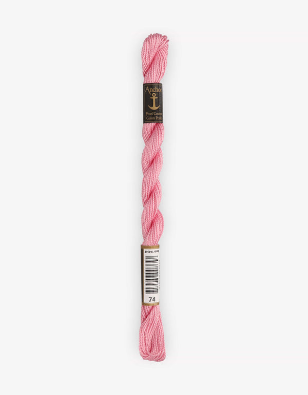 Anchor Pearl Cotton 5 Embroidery Thread 5g - Pink (0074)