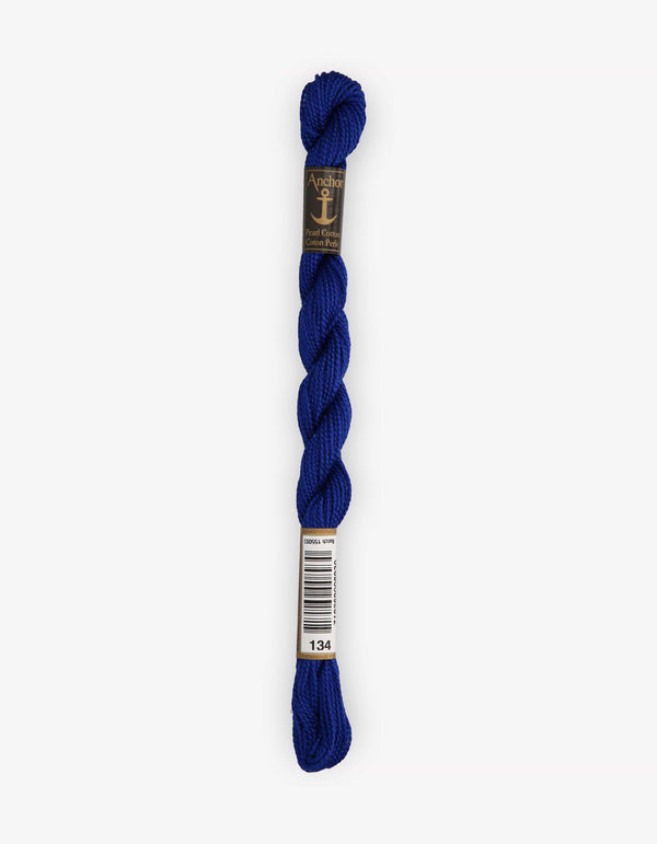 Anchor Pearl Cotton 5 Embroidery Thread 5g - Blue (0134)
