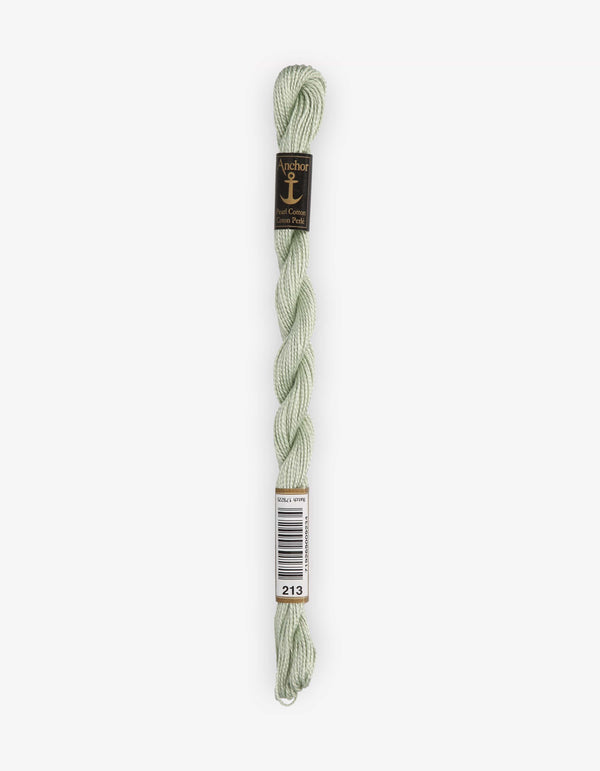 Anchor Pearl Cotton 5 Embroidery Thread 5g - Green (0213)