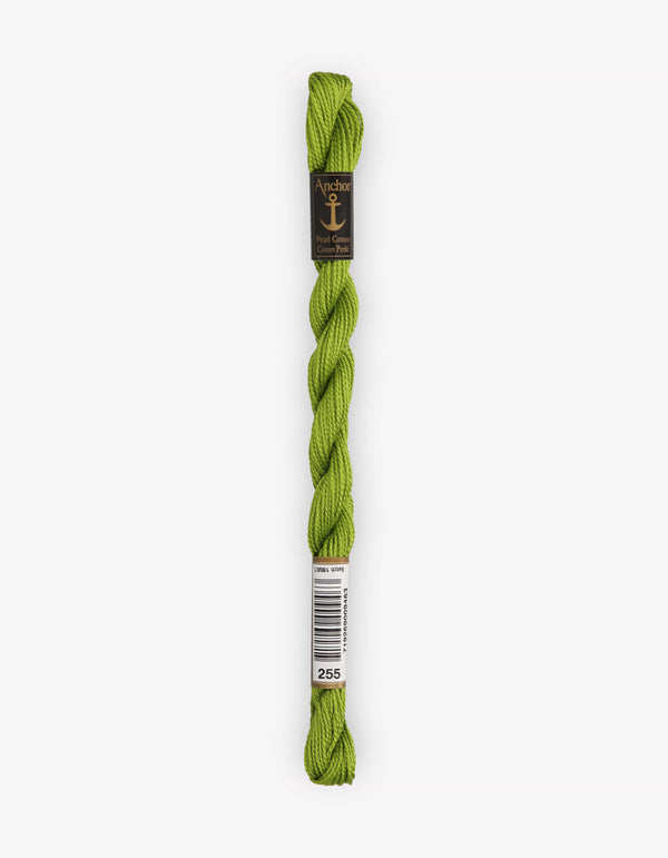 Anchor Pearl Cotton 5 Embroidery Thread 5g - Green (0255)