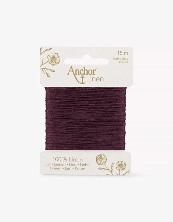 Anchor Linen Embroidery Thread 15m - Blackberry (0022)