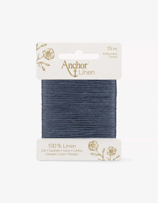 Anchor Linen Embroidery Thread 15m - Slate (0033)