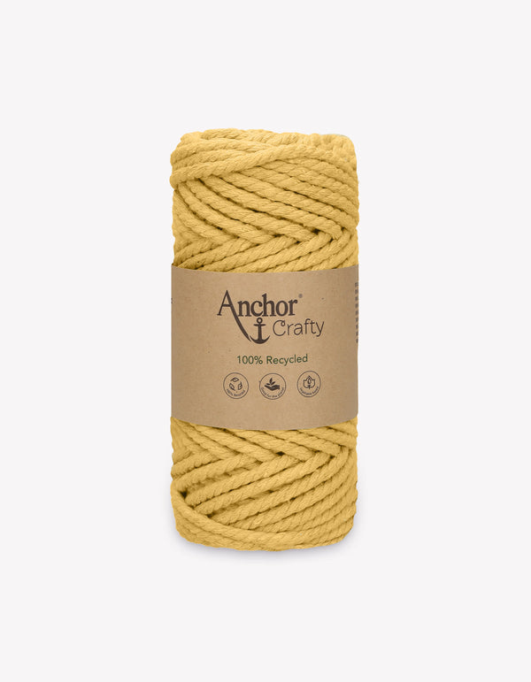 Anchor Crafty 5mm Yarn 250g - Mustard (0108)
