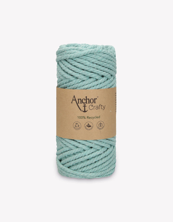 Anchor Crafty 5mm Yarn 250g - Mint Blue (0117)