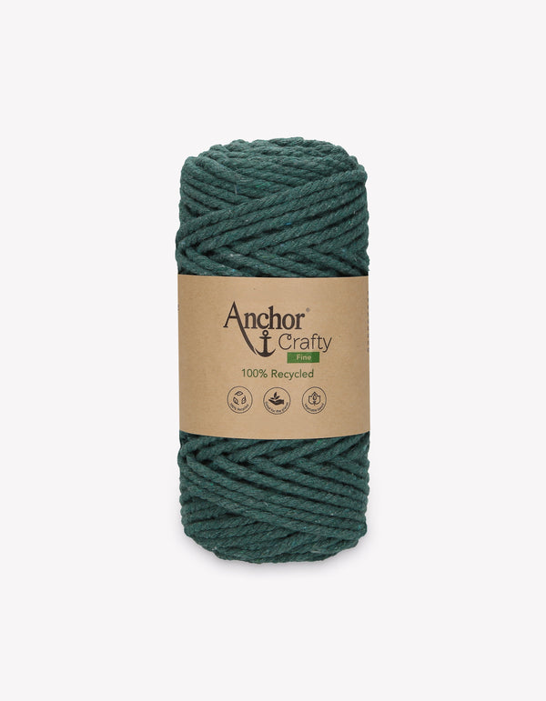 Anchor Crafty Fine 3mm Yarn 250g - Forest (0111)