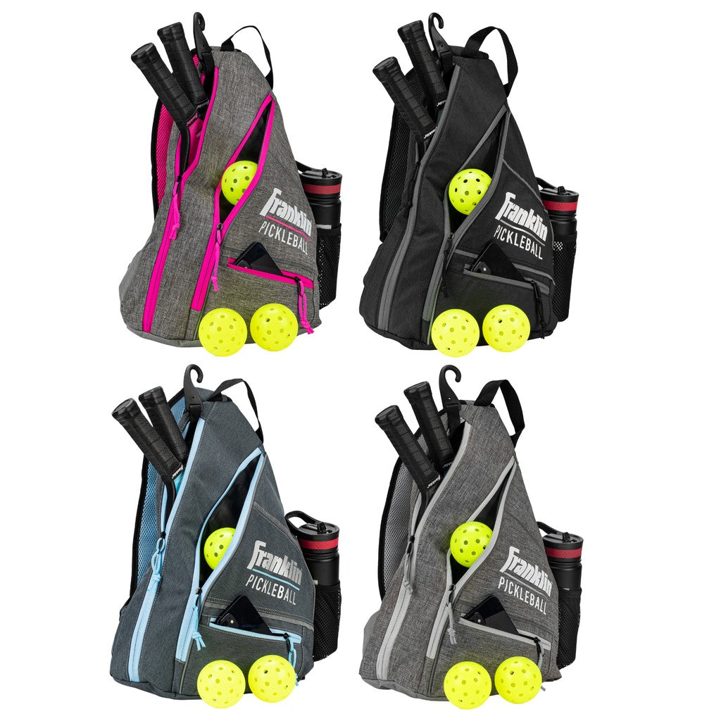 Franklin Pickleball Sling Bag Grey/Pink