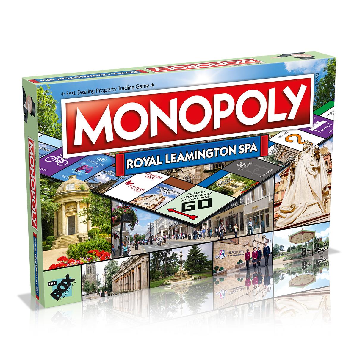 Winning Moves Monopoly Leamington Spa Board Game