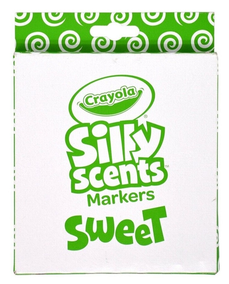 Crayola Silly Scents Washable Marker Pens - Sweet (8pk)