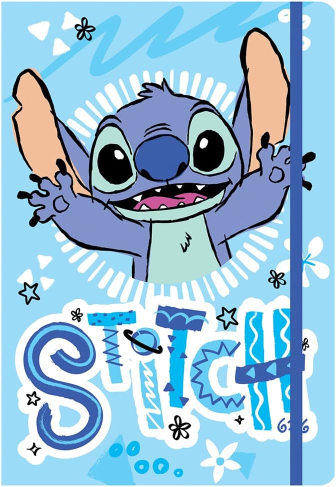 Disney Stitch A5 Hardcover Notebook