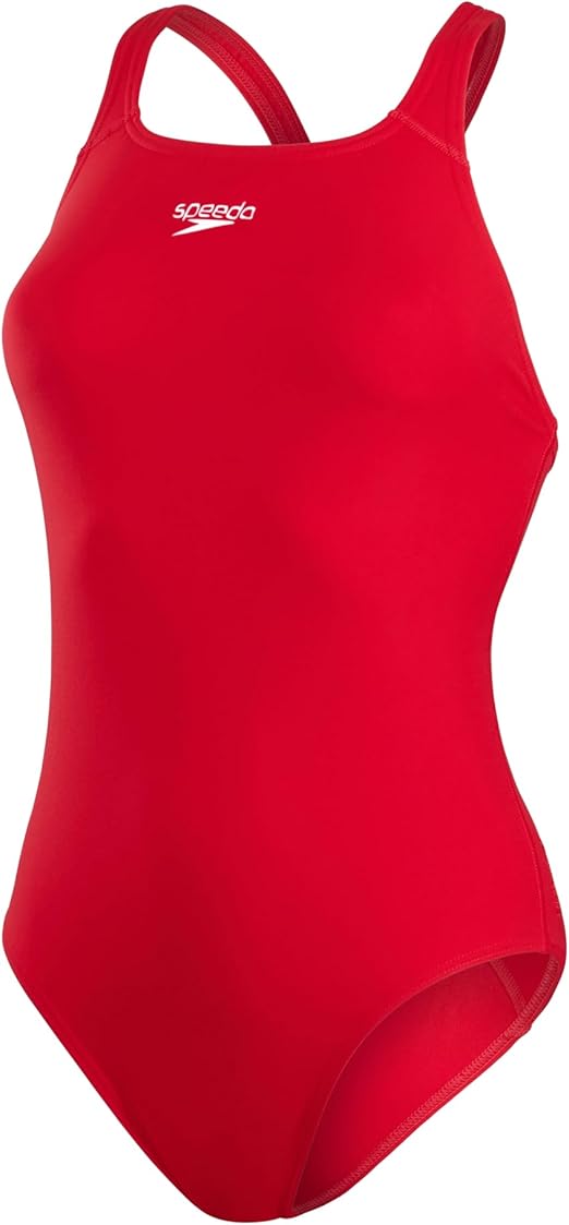 Speedo Eco Endurance+ Medalist Womens Swimsuit 36" Fed Red