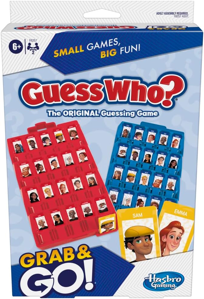Hasbro Guess Who Grab & Go Game