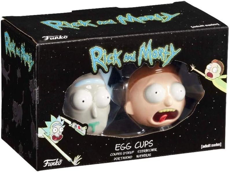 Funko Homeware: Rick & Morty Egg Cup (2pk)