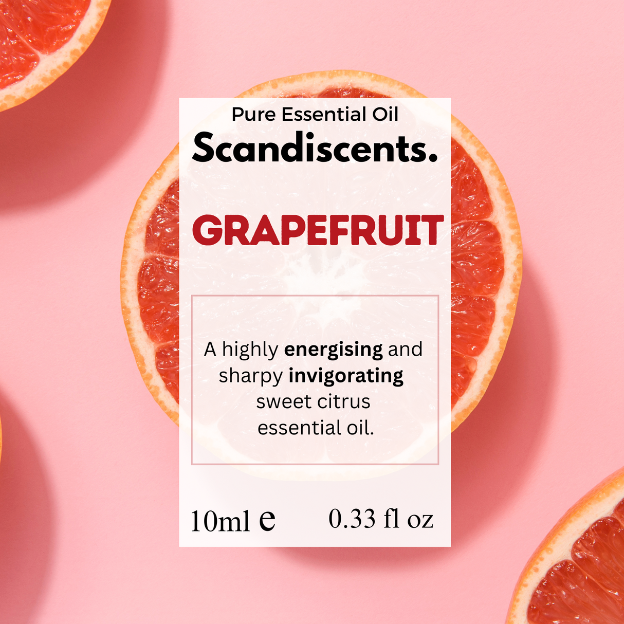 Scandiscents Essential Oil 10ml - Grapefruit