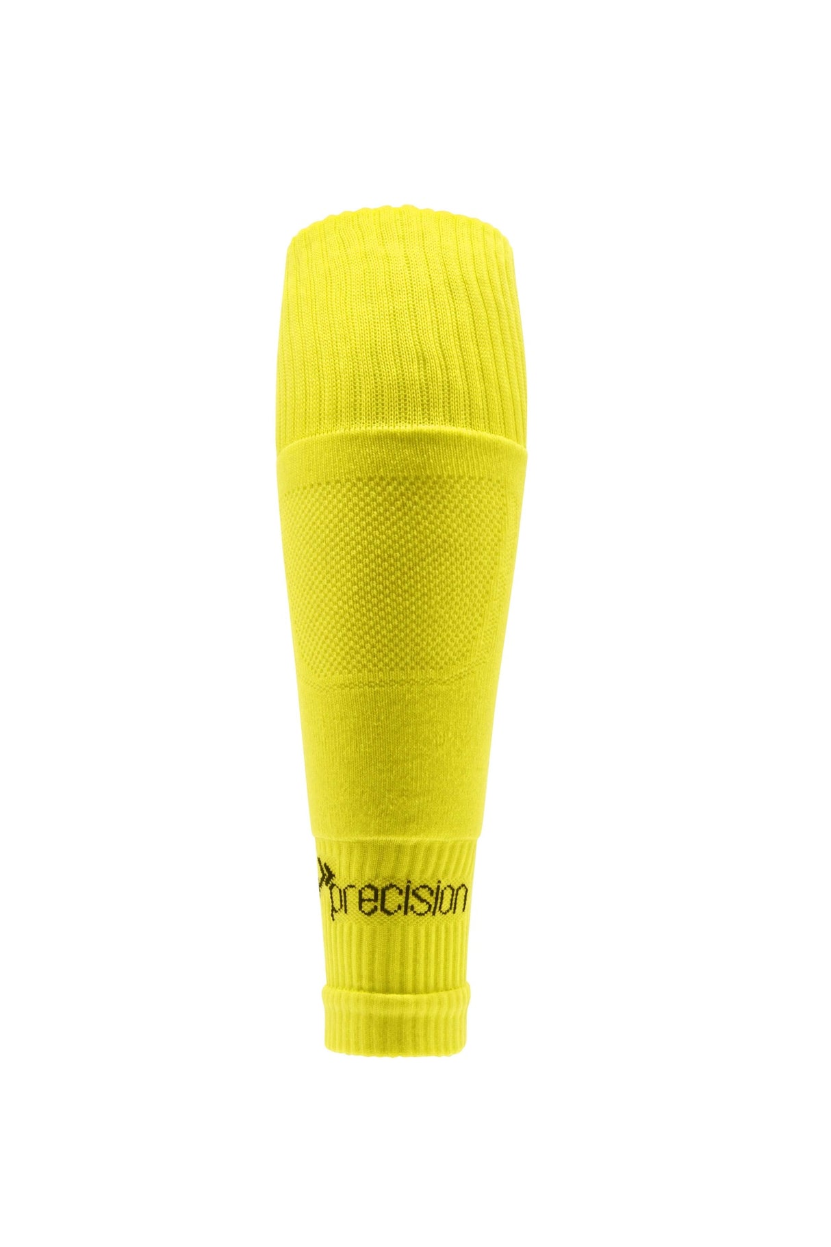 Precision Plain Pro Footless Compression Sleeve Socks Junior Yellow (J12-6)