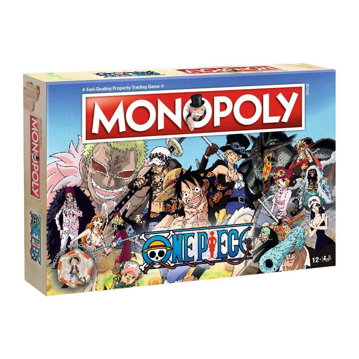 Winning Moves Monopoly One Piece Board Game