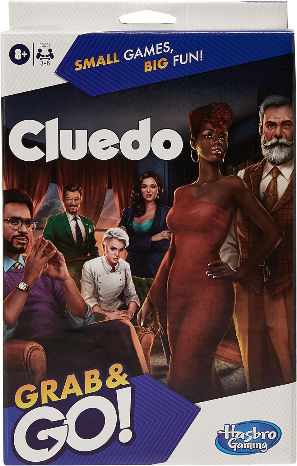 Hasbro Cluedo Grab & Go Game