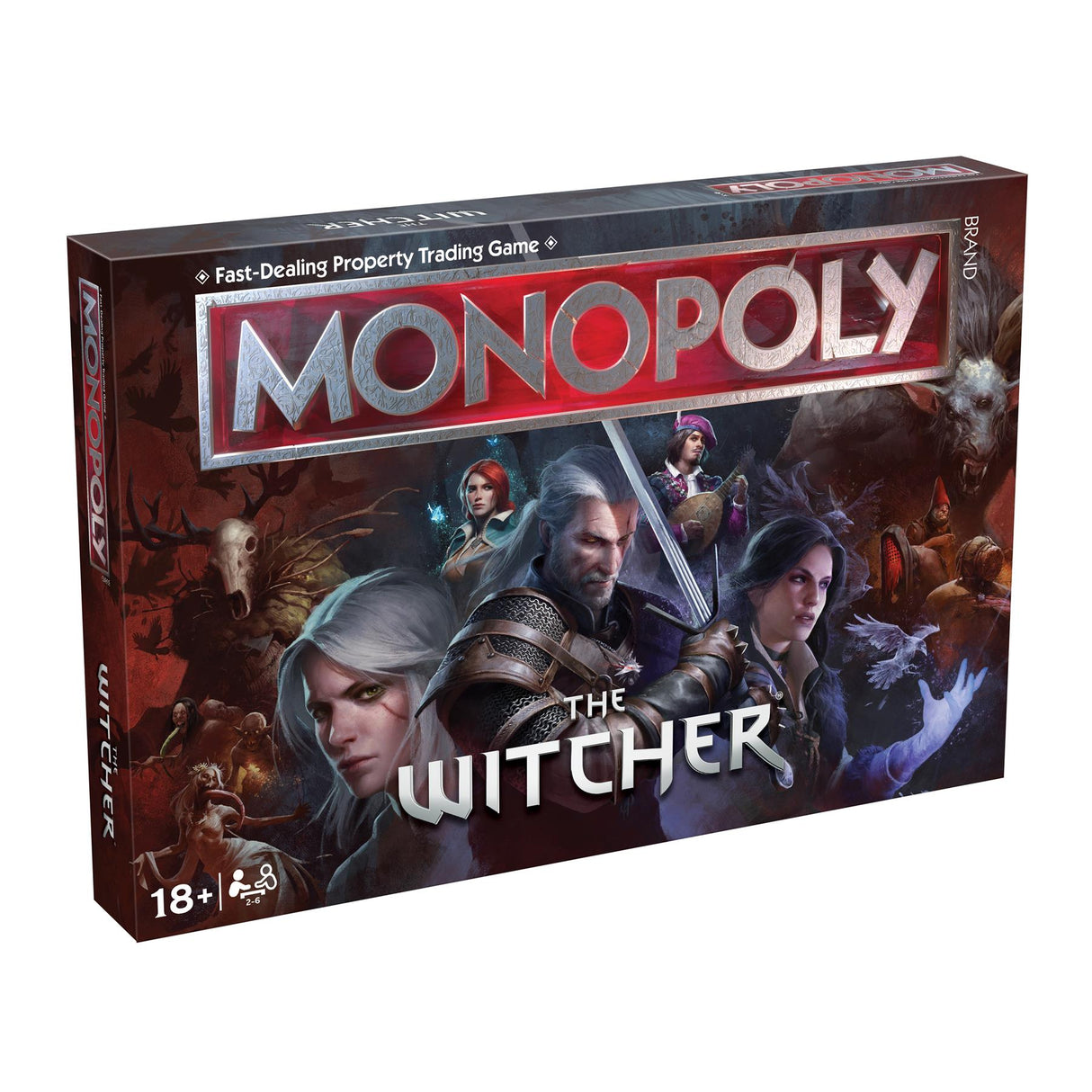 Winning Moves Monopoly The Witcher Board Game