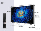TCL C6KS 75" 4K Ultra HD Mini LED Smart Google TV