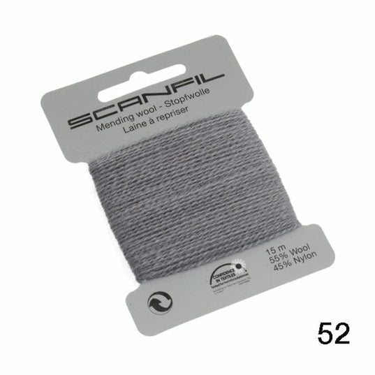 Scanfil Mending Wool 15m Medium Grey (52)