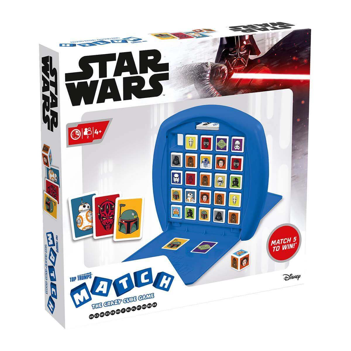 Top Trumps Match Star Wars Game