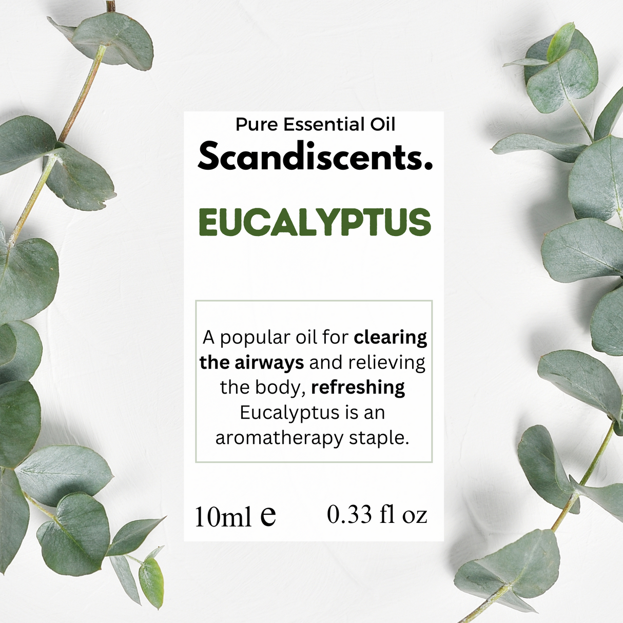 Scandiscents Essential Oil 10ml - Eucalyptus