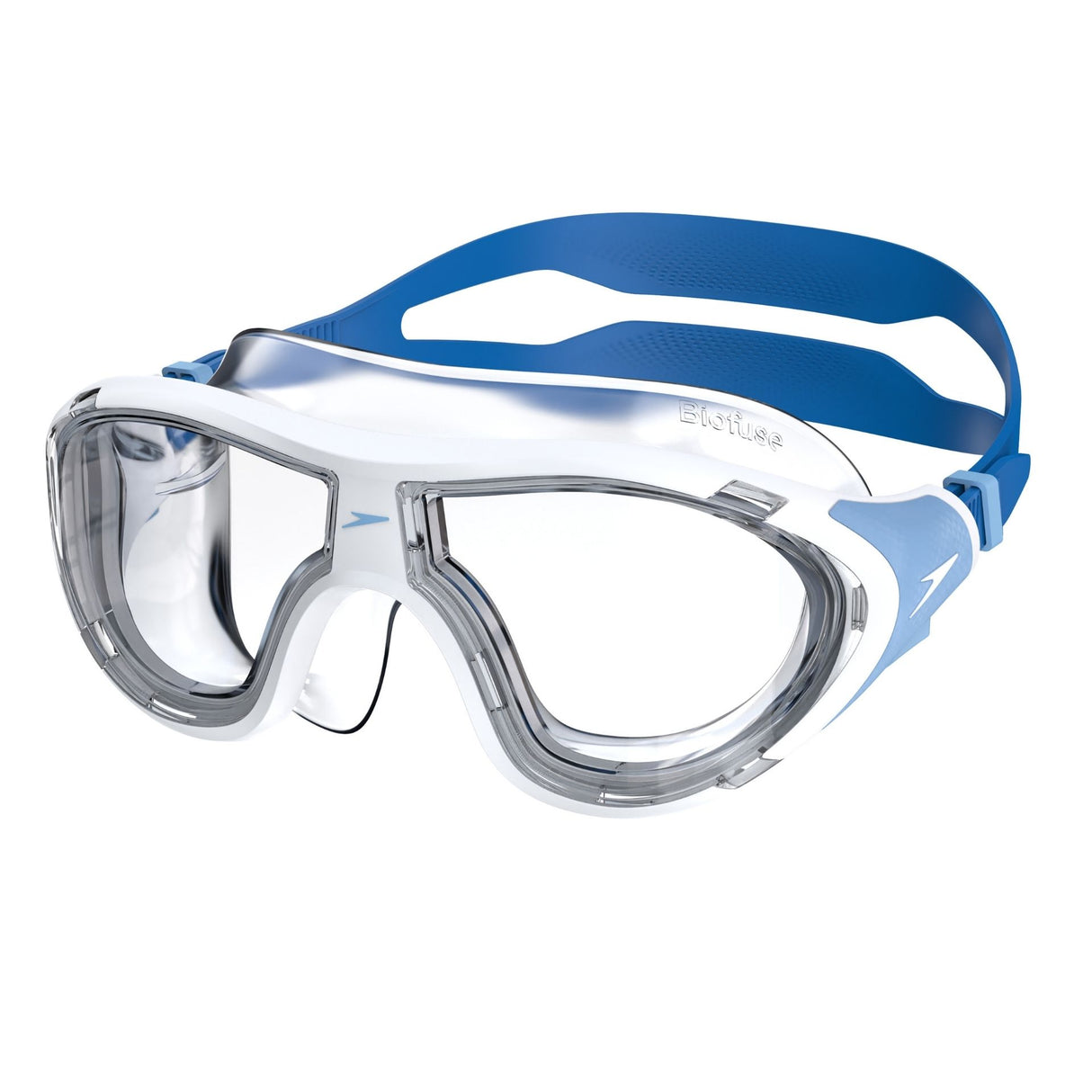 Speedo Biofuse 2.0 Mask Swimming Goggles Adult White/Clear